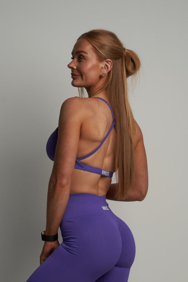 SERENE SEAMLESS BRA - ELECTRIC PURPLE