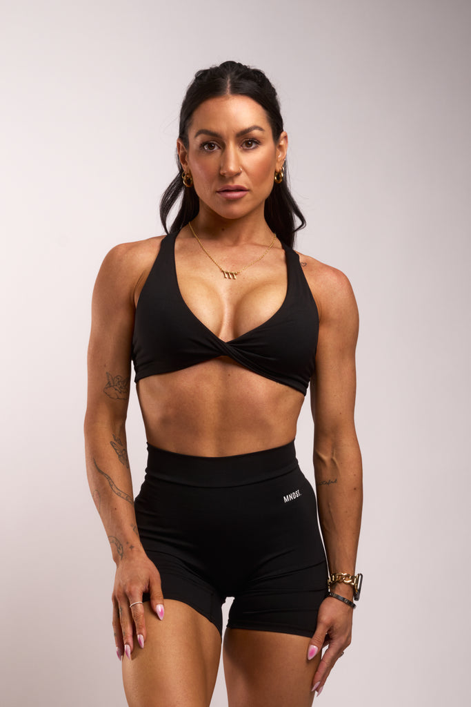 TROPIX 2.0 SPORTS BRA - BLACK